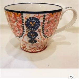 Anthropologie Kebaya Collection footed mug